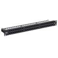 Патч-панель 1U, 19'', 48xRJ45, UTP, кат.6, Dual IDC выс. плотн., ITK PP48-1UC06U-D05H
