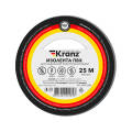 Изолента 0,13х19мм, 25м, серая, KRANZ KR-09-2208