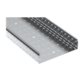 Лоток перфорированный 100х400х3000-1,5мм, IEK CLP10-100-400-150-3