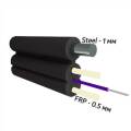 Кабель FTTx-P2+T-1-1000m, 1хG.657.A1, LSZH, 2х0,5 FRP + 1,0 Steel, 2кН, 1км, SIBVOLS C-031