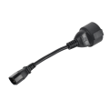 Адаптер PDU C14-Schuko, ITK PC-C14D-10CM