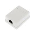 Розетка компьютерная RJ-45, FTP, Кат.6, 1-порт, внешняя, REXANT, 03-0142