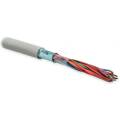 Кабель FTP 10 пар, Кат.3, внутр., 0,51мм, PVC, серый, Hyperline FUTP10-C3-S24-IN-PVC-GY