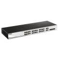 Коммутатор настраиваемый D-link Smart DGS-1210-28/F1