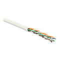 Кабель UTP 4 пары, Кат.6, внутр., 0,60мм, PVC, белый, 100м, Hyperline UUTP4-C6-P24-NCR-IN-PVC-WH-100