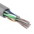 Кабель UTP 4 пары, Кат.6, внутр., 0,57мм, CCA, PVC, серый, 305м, PROconnect 01-0047-3