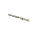 Кабель UTP 4 пары, Кат.6a, внутр., 0,58мм, LSLTx, серый, 305м, Hyperline UUTP4R-C6A-S23-IN-LSLTX-GY-305
