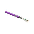 Кабель SF/UTP 1 пара, внутр., 0,80мм, PVC, фиолетовый, 500м, Hyperline PFDP-SF-1x2x22/19-PVC-VL