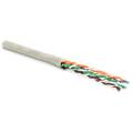 Кабель UTP 4 пары, Кат.6, внутр., 0,60мм, PVC, серый, 305м, Hyperline UUTP4-C6-P24-NCR-IN-PVC-GY-305