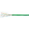 Кабель UTP 4 пары, Кат.5е, внутр., 0,50мм, PVC, зелен., 305м, Cabeus UTP-4P-Cat.5e-SOLID-LSLTx-GN