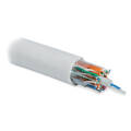 Кабель UTP 25 пар, Кат.5, внутр., 0,51мм, LSZH, серый, 500м, Hyperline UUTP25W-C5-S24-IN-LSZH-GY