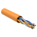 Кабель UTP 4 пары, Кат.5e, внутр., 0,51мм, LSZH, оранжевый, 305м, ITK LC1-C5E04-127