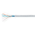 Кабель FTP 4 пары, Кат.5e, внутр., 7х0,16мм, PVC, серый, 305м, Cabeus FTP-4P-Cat.5e-PATCH-GY