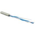 Кабель UTP 1 пара, Кат.5, внутр., 0,60мм, LSZH, серый, 500м, Hyperline UUTP1-C5-P24-IN-LSZH-GY-500