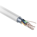Кабель FTP 4 пары, Кат.5e, внутр., 0,50мм, CCA, PVC, серый, 25м, PROconnect 01-0142-3-25