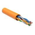 Кабель UTP 4 пары, Кат.5e, внутр., 0,52мм, LSZH, оранж., 305м, ITK LC1-C5E04-127-T-R