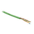 Кабель UTP 4 пары, Кат.6, внутр., 0,55мм, PVC, зелёный, 305м, Hyperline UUTP4-C6-S23-IN-PVC-GN-305