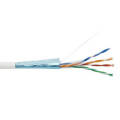 Кабель SF/UTP 4 пары, Кат.5e, внутр., 0,51мм, PVC, белый, 305м, HL FUTP4-C5E-S24-IN-PVC-WH-305