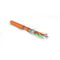 Кабель S/FTP 4 пары, Кат.7a, внутр., 0,58мм, LSZH, оранжевый, 500м, Hyperline SFTP4-C7A-S23-IN-LSZH-OR-500