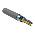 Кабель FTP 4 пары, Кат.5e, внутр., 0,51мм, PVC, серый, 305м, РФ, ITK LC1-C5E04-311-S-R