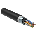 Кабель UTP 4 пары, Кат.5e, внеш., 0,51мм, LSZH/LDPE, черный, 305м, ITK LC3-C5E04-189