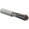 Кабель UTP 100 пар, Кат.3, внутр., 0,51мм, PVC, серый, Hyperline UUTP100-C3-S24-IN-PVC-GY