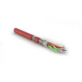 Кабель S/FTP 4 пары, Кат.8.1, внутр., 0,60мм, LSZH, красный, 500м, HL SFTP4-C8.1-S23-IN-LSZH-RD-500