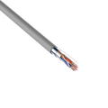 Кабель FTP 4 пары, Кат.5, внутр., 0,48мм, PVC, серый, 100м, PROconnect 01-0152-100