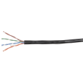 Кабель UTP 4 пары, Кат.5e, внеш., 0,48мм, LDPE, черный, 305м, ШПД, ITK BC3-C5E04-139
