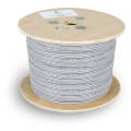 Кабель UTP 1 пара, Кат.5e, внутр., 7x0,16мм, PVC, серый, 500м, Cabeus UTP-1P-Cat.5e-PATCH