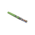 Кабель SF/UTP 4 пары, Кат.5e, внутр., 0,48мм, PVC, зелёный, 305м, HL SFUTP4-C5E-P26-IN-PVC-GN-305