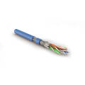Кабель S/FTP 4 пары, Кат.8.1, внутр., 0,60мм, LSZH, синий, 500м, HL SFTP4-C8.1-S23-IN-LSZH-BL-500