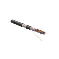 Кабель UTP 12 пар, Кат.5, внеш., 0,51мм, PE, чёрный, 500м, Hyperline UUTP10W-C5-S24-OUT-PE-BK