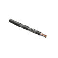 Кабель SF/UTP 4 пары, Кат.5е, внутр., 0,60мм, PVC, черный, 500м, Hyperline ISFUTP4-C5E-P24/19-PVC/PVC-BK