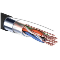 Кабель FTP 4 пары, Кат.5e, внеш., 0,48мм, PE, черный, 305м, PROconnect, 01-0154