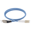 Шнур оптический FC/UPC-LC/UPC, MM 50/125, 15м, Duplex OM4, маджента, ITK FPC5004-FCU-LCU-C2L-15M