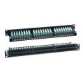 Патч-панель 1U, 19'', 48хRJ45, UTP, кат. 6, Dual IDC, выс. плот., Cabeus PLHD-48-Cat.6-Dual IDC-1U