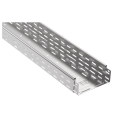Лоток крашенный перфорированный 80х200х3000мм, RAL 9016, IEK CLPK10-080-200-3