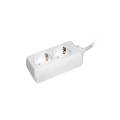 Удлинитель 2 места, 2Р+РЕ/5 м, 3х1мм2, 16А/250В, IEK WYP10-16-02-05-Z-N