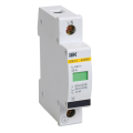 Ограничитель импульсных перенапряжений ОПС1-C 1Р In=20kA Un=400B Im=40kA, IEK MOP20-1-C