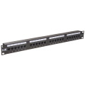 Патч-панель 1U, 19'', 24хRJ45, UTP, кат.5e, Dual, ITK PP24-1UC5EU-D05 НЕКОНДИЦИЯ (нерабочие порты)