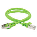 Патч-корд FTP 4 пары, Кат.6, 2хRJ45, 10м, зеленый, LSZH, ITK PC02-C6FL-10M