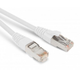 Патч-корд SF/UTP 4 пары, Кат.6, 2хRJ45, 8м, белый, LSZH, Hyperline PC-LPM-SFTP-RJ45-RJ45-C6-8M-LSZH-WH