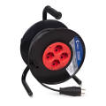Удлинитель силовой КГ 4 розетки, 3500Вт, 20м, Cabeus EC-C-3.5-FR-G-20