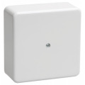 Коробка распаячная для о/п 75х75х28мм белая, КМ, IEK UKO10-075-075-028-K01-E