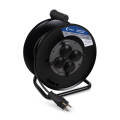 Удлинитель силовой КГ 4 розетки, 3500Вт, 30м, Cabeus EC-C-3.5-FR-G-30-IP44