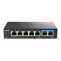 Коммутатор с 5 портами 10/100/1000Base-T, D-Link DMS-107