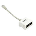 Разветвитель RJ-45 4Prр.USOC - 2x2Pr.USOC, Hyperline SPL-YT4-U2-U2