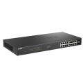Коммутатор конфигурируемый D-Link DGS-1018P/B1A