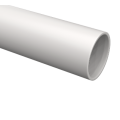 Труба ПВХ гладкая жесткая, d16, 2м, белая, уп.50м, IEK CTR10-016-K01-2-050